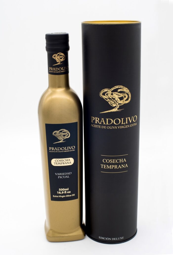 AOVE Pradolivo Cosecha Temprana Picual Estuche de Lujo 500ml